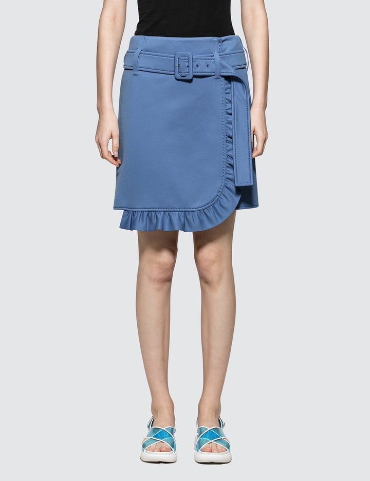 Miniskirt With Belt and Ruching Placeholder Image