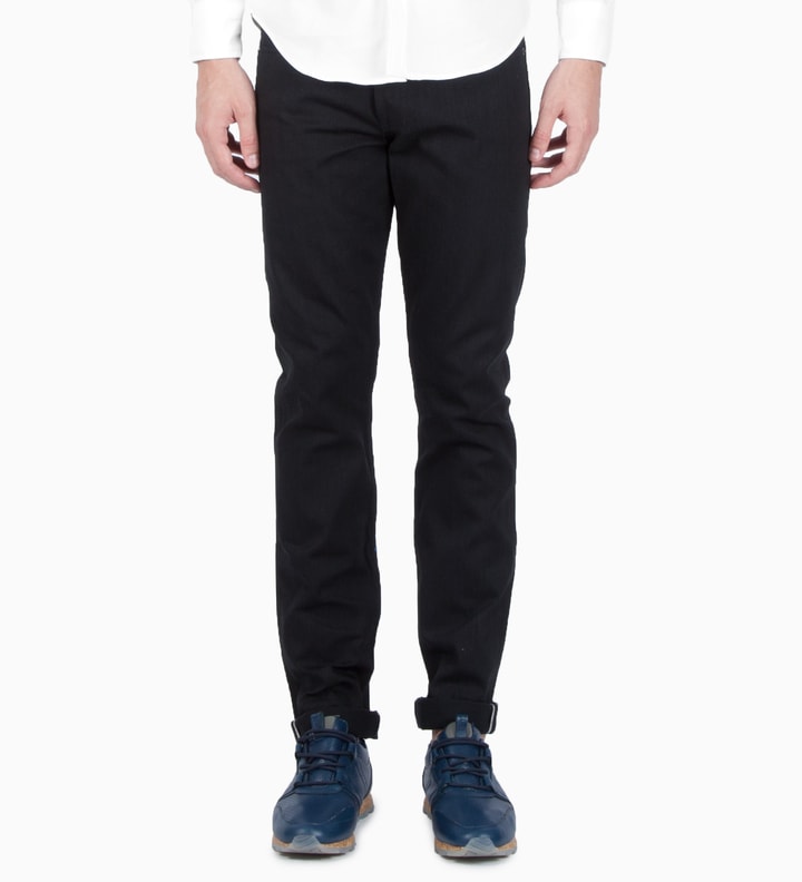 United Stock Dry Goods Slight Black Tonal Stitch Jeans