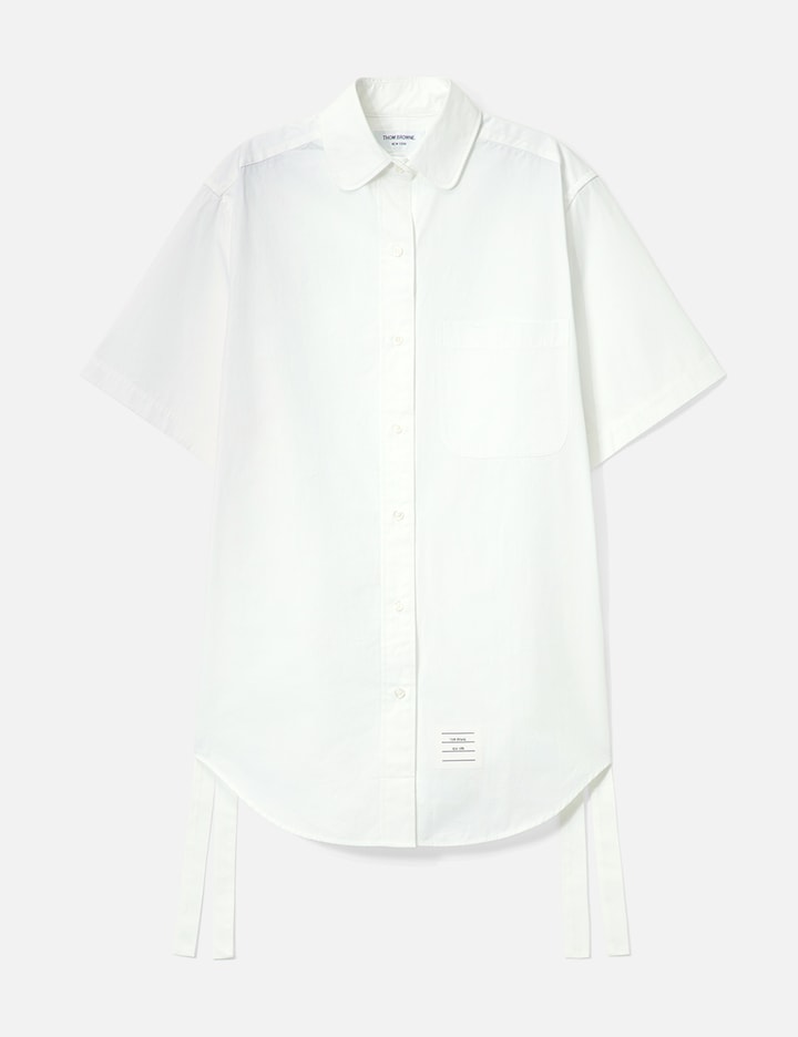 Thigh Length S/S Supersized Shirt Dress Placeholder Image