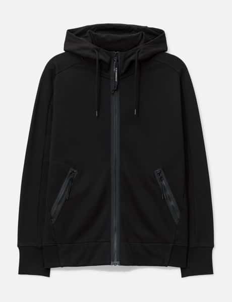 C.P. Company Diagonal Raised Fleece Goggle Hooded Sweatshirt