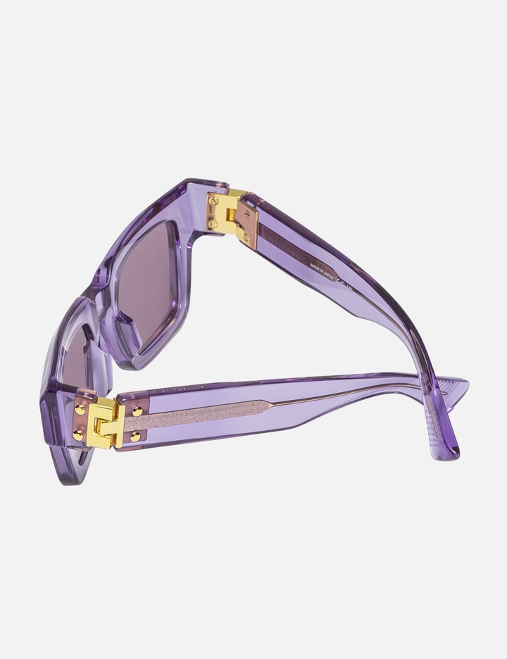 Bottega Veneta Hinge Acetate Square Sunglasses In Grey