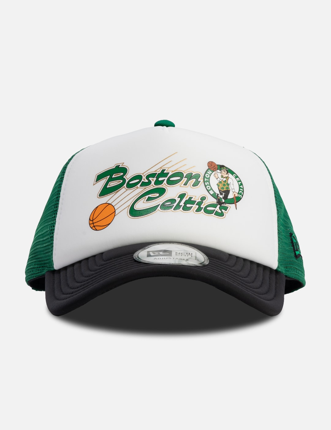 Boston Celtics NBA Graphic Trucker Cap view 6