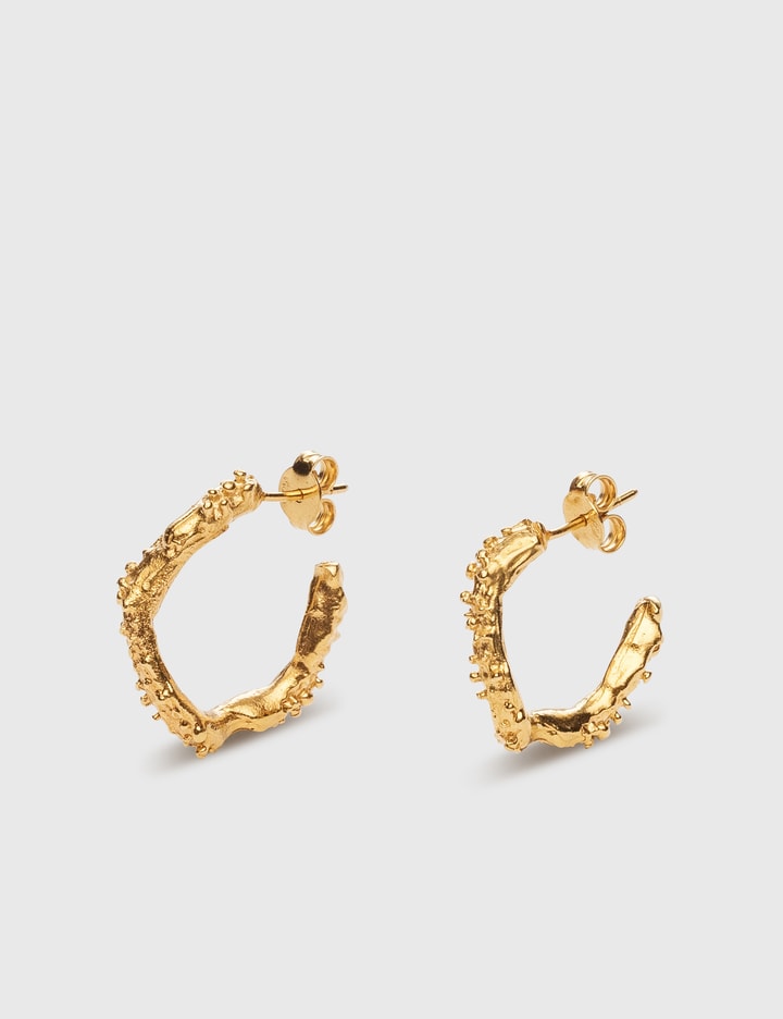 The Lunar Rocks Hoop Earrings Placeholder Image