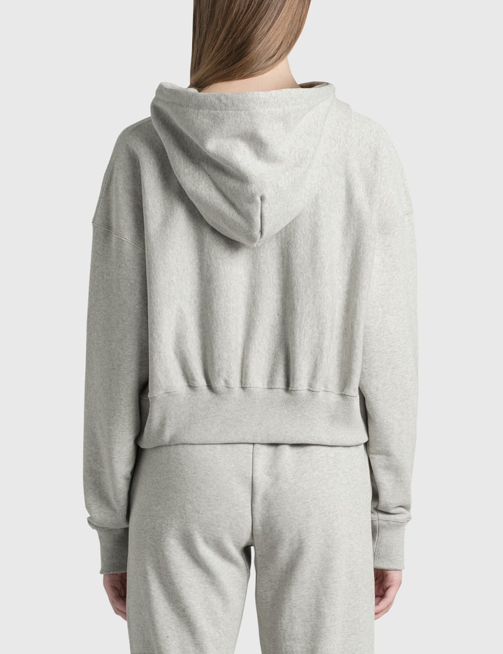 Shop Readymade Cropped Hoodie In Grey