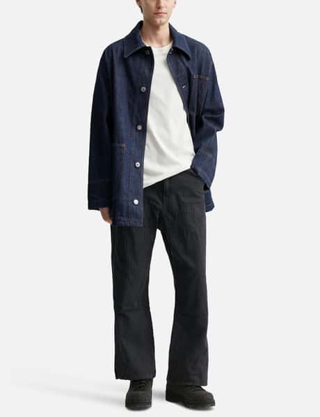 Worker Jacket With Ami Paris Heritage Label view 14