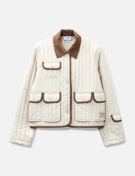 메종 키츠네 Quilted Mini Barn Jacket