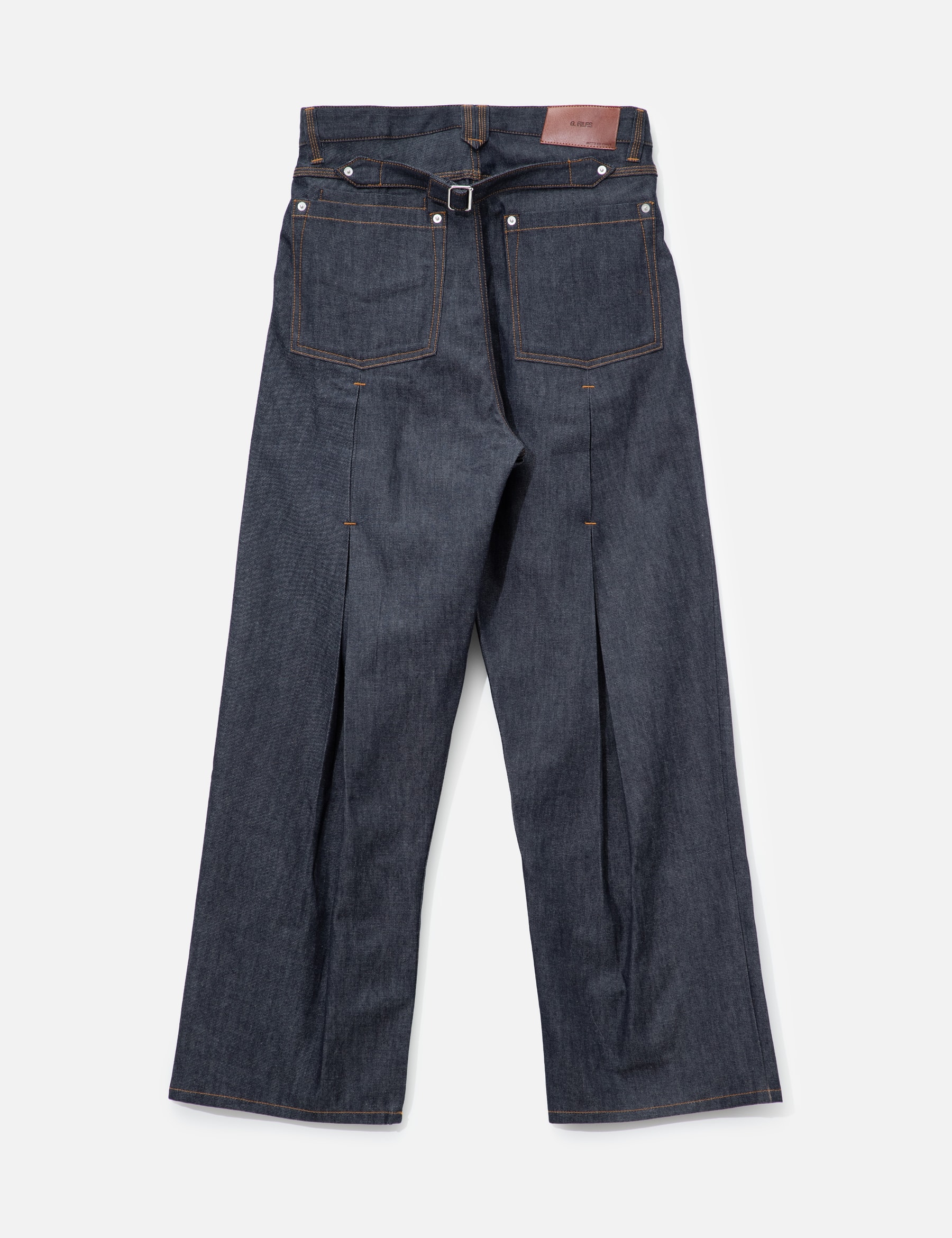 Japanese Tulip Raw Denim Jeans view 17