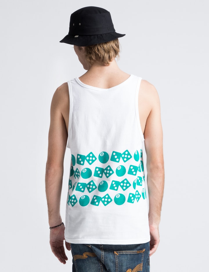 White 8 Ball Dice Tank Placeholder Image