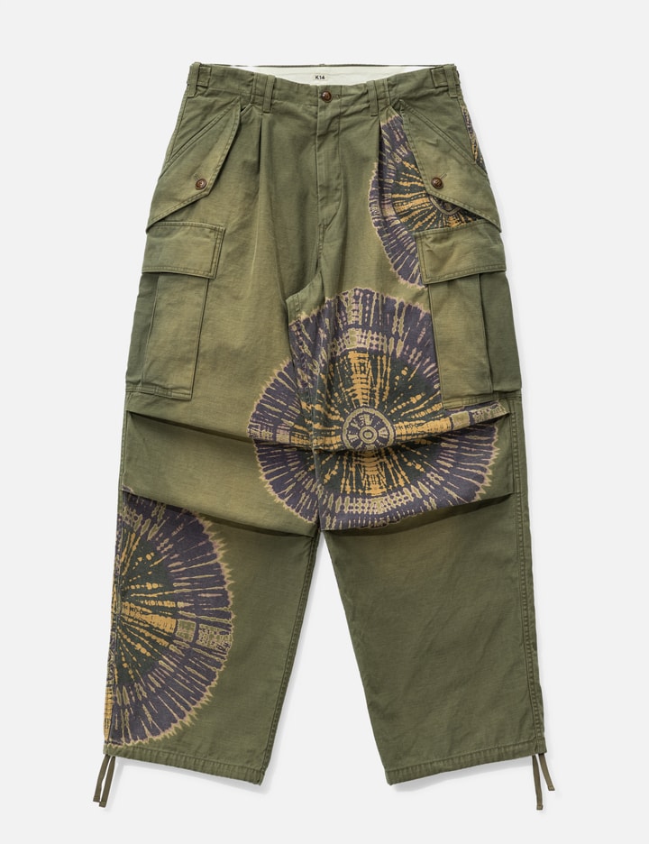 KHOKI Tie-Dye Military Pants
