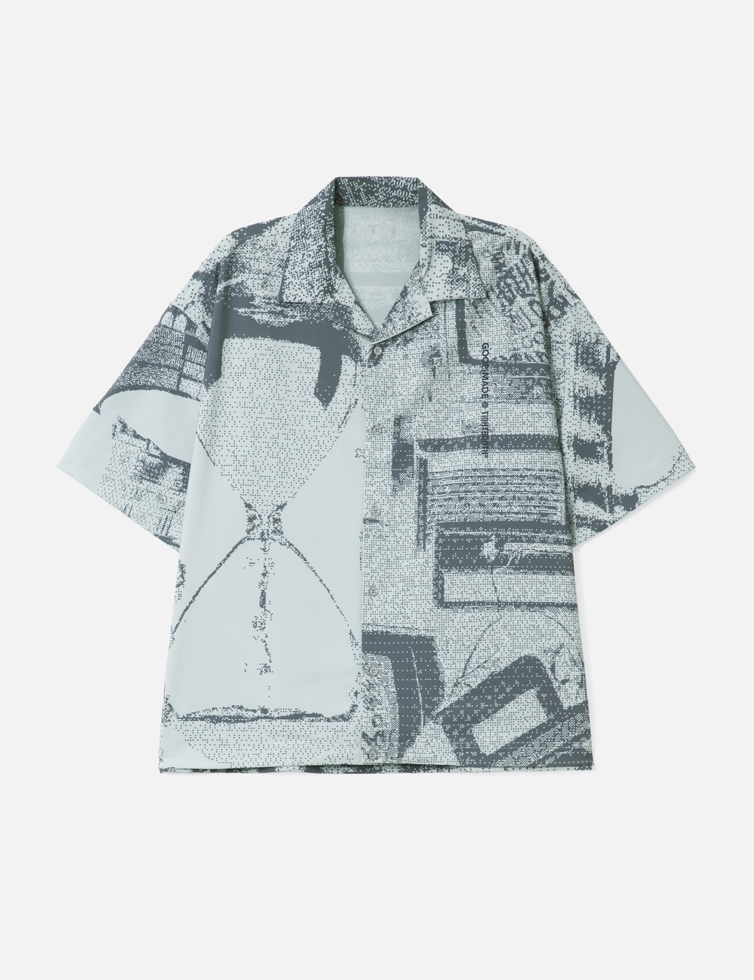 X TIGHTBOOTH “GTB-01S” Sand Riot Graphic Shirt view 7