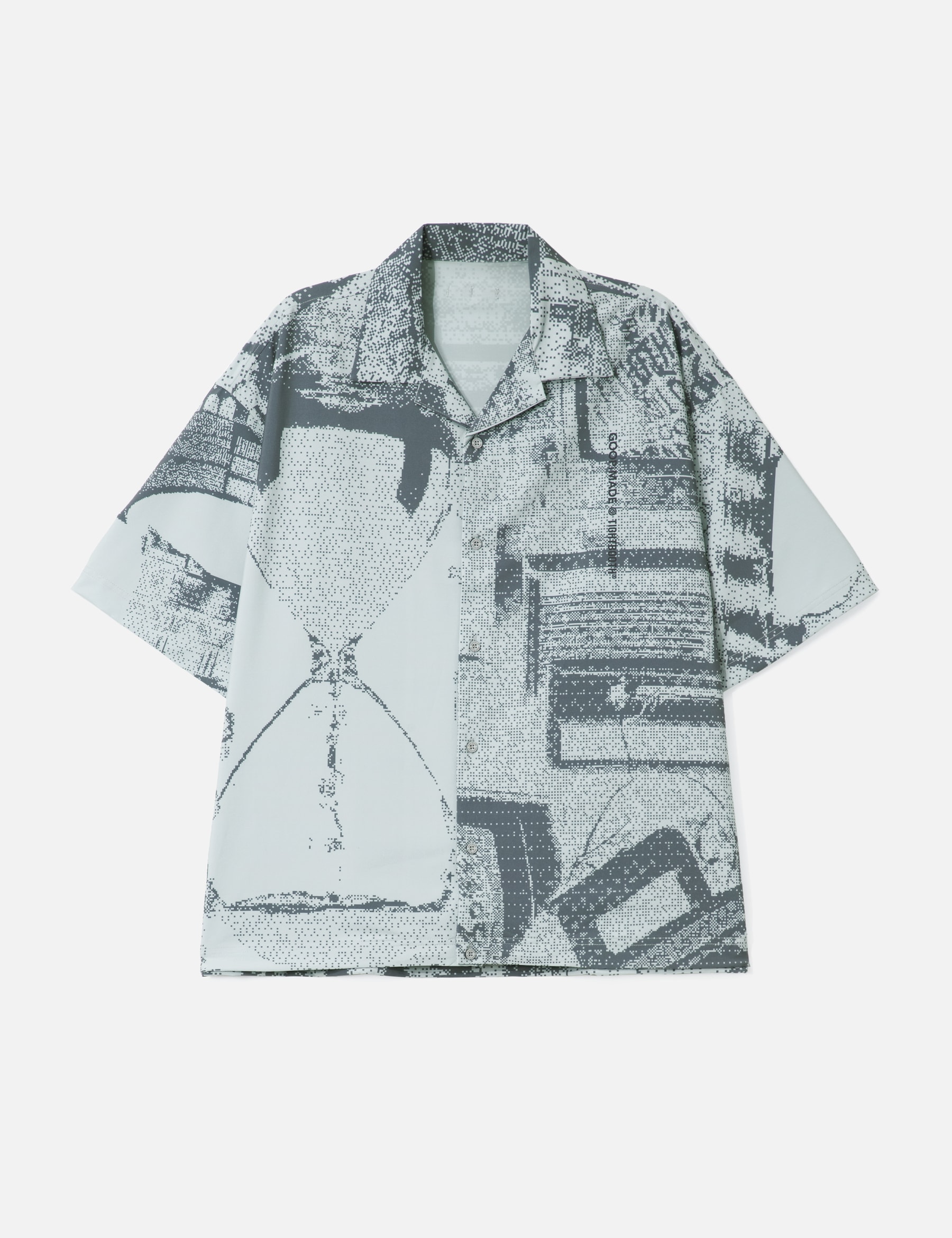 X TIGHTBOOTH “GTB-01S” Sand Riot Graphic Shirt view 16