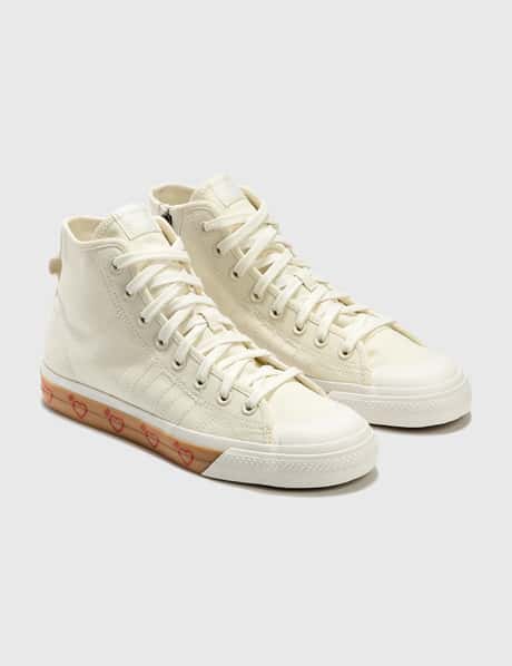 adidas gazelle silver green womens Adidas Nizza Hi x Human Made