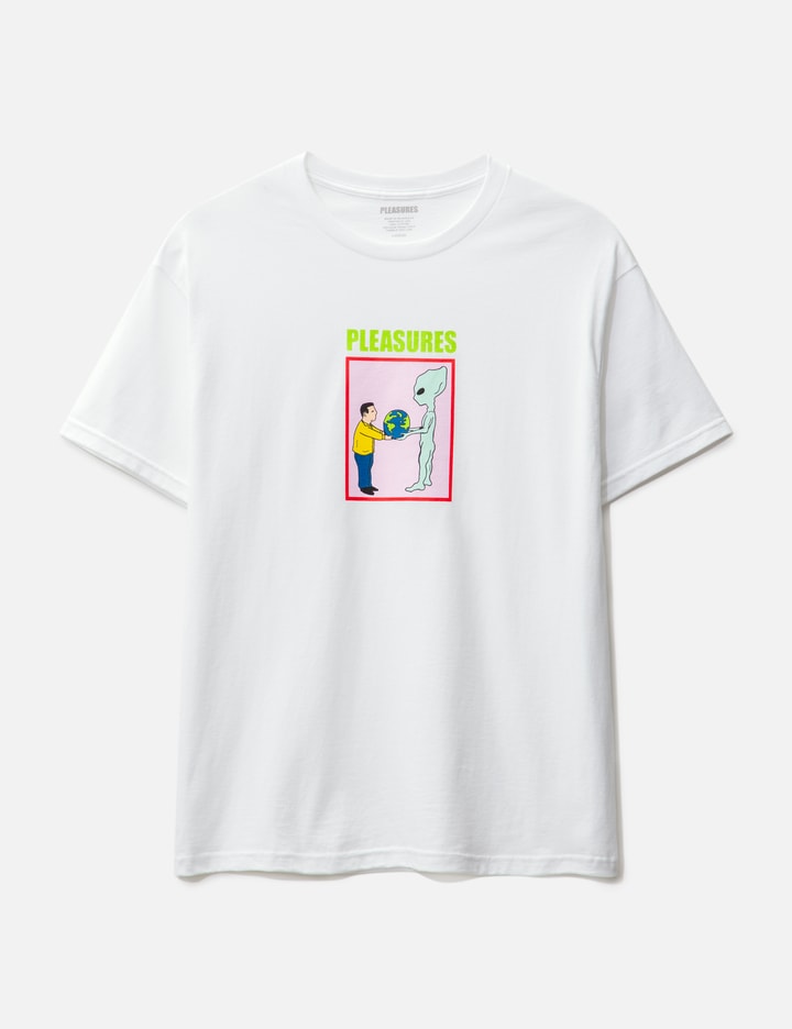 Shop Pleasures Gift T-shirt In White