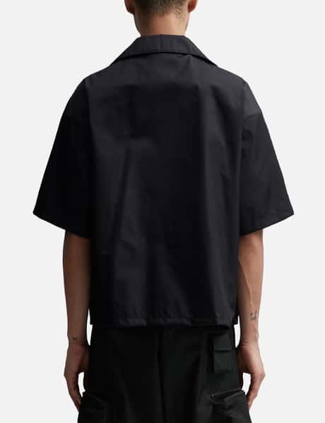 Prada - Re-Nylon Short Sleeve Shirt  HBX - Globally Curated Fashion and  Lifestyle by Hypebeast