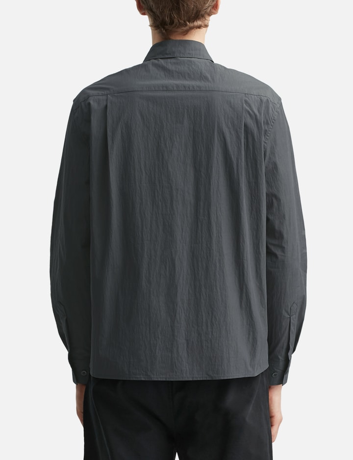 Crinkle Cotton Panel Shirt Placeholder Image