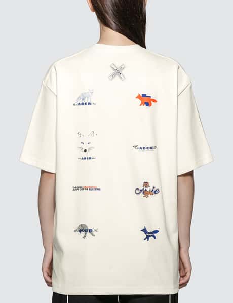 Maison Kitsuné - Ader Error X Maison Kitsune Logo Play T-Shirt | HBX
