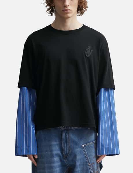 JW Anderson - アンカー レイヤード スリーブ Tシャツ | HBX - ハイプ 