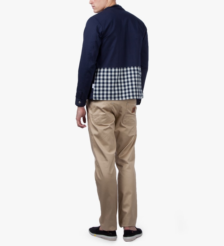 Dark Navy Rugby Stripe Sweater Placeholder Image