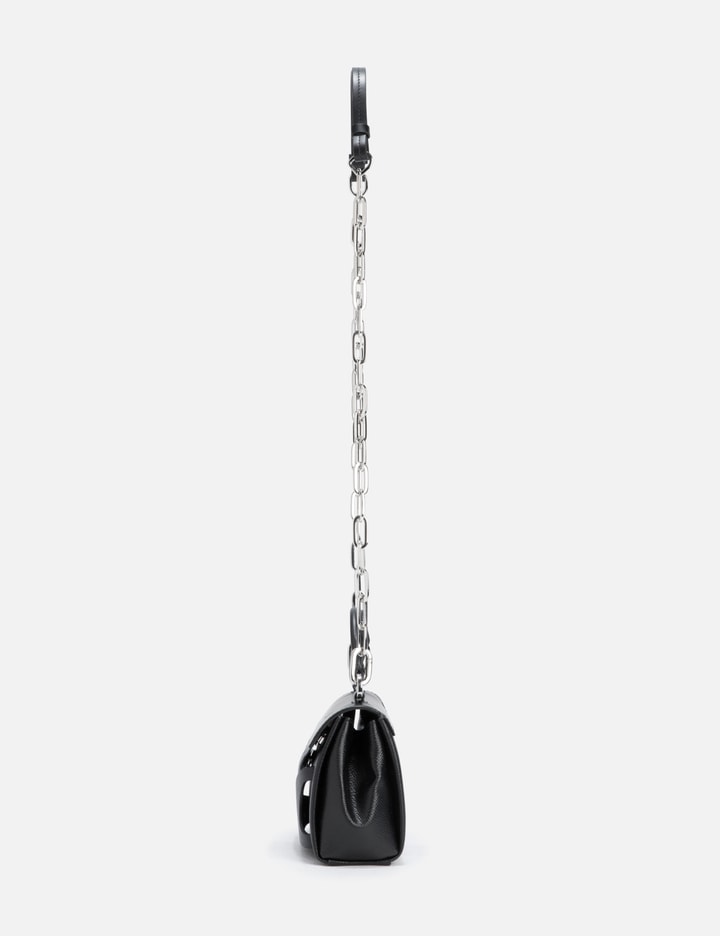 Shop Maison Margiela Snatched Asymmetric Micro In Black