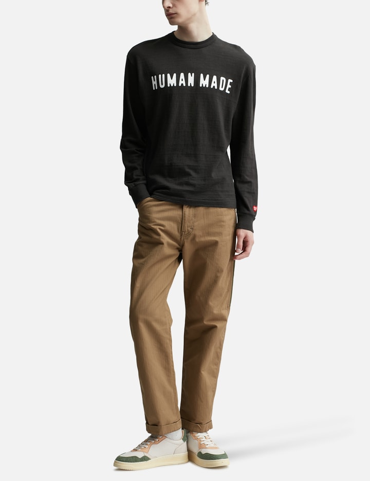 Shop Human Made Graphic Long Sleeve T-shirt In Black