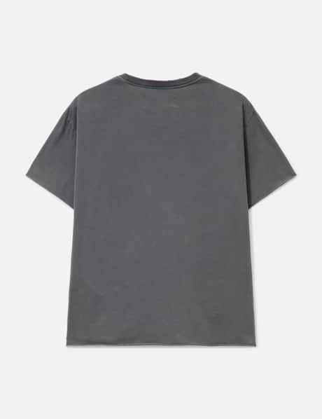 Garment Dyed Raw Edge T-Shirt view 8