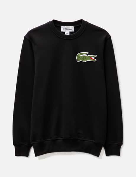 CDG SHIRT Comme Des Garcons Shirt X Lacoste Knit Sweatshirt