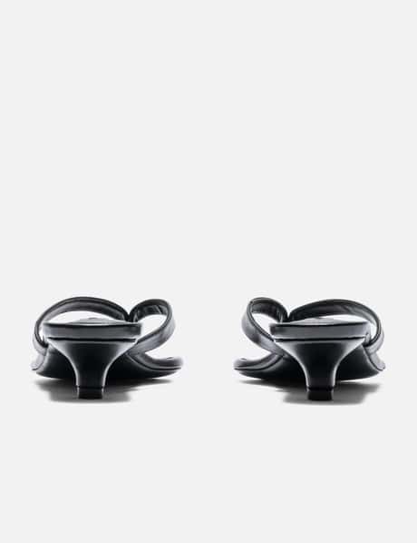 Leather Heeled Flip Flops view 9