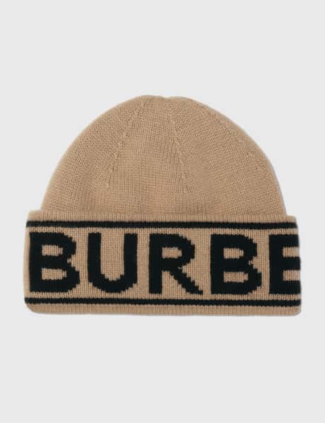 Burberry - Logo Intarsia Cashmere Beanie | HBX display picture 2