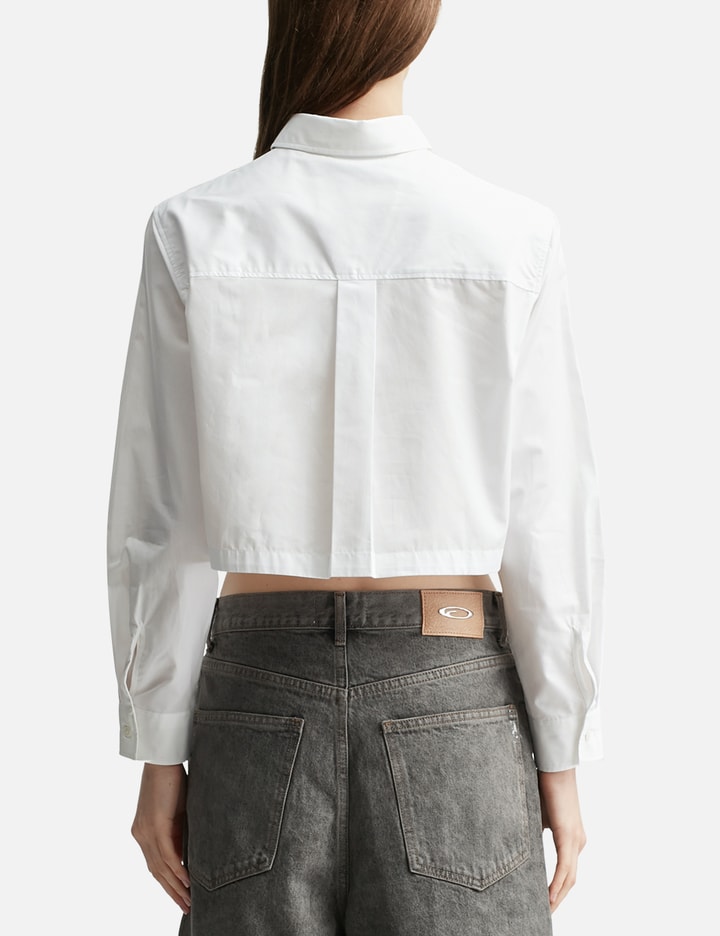 Maison Kitsuné Baby Fox Cropped Shirt