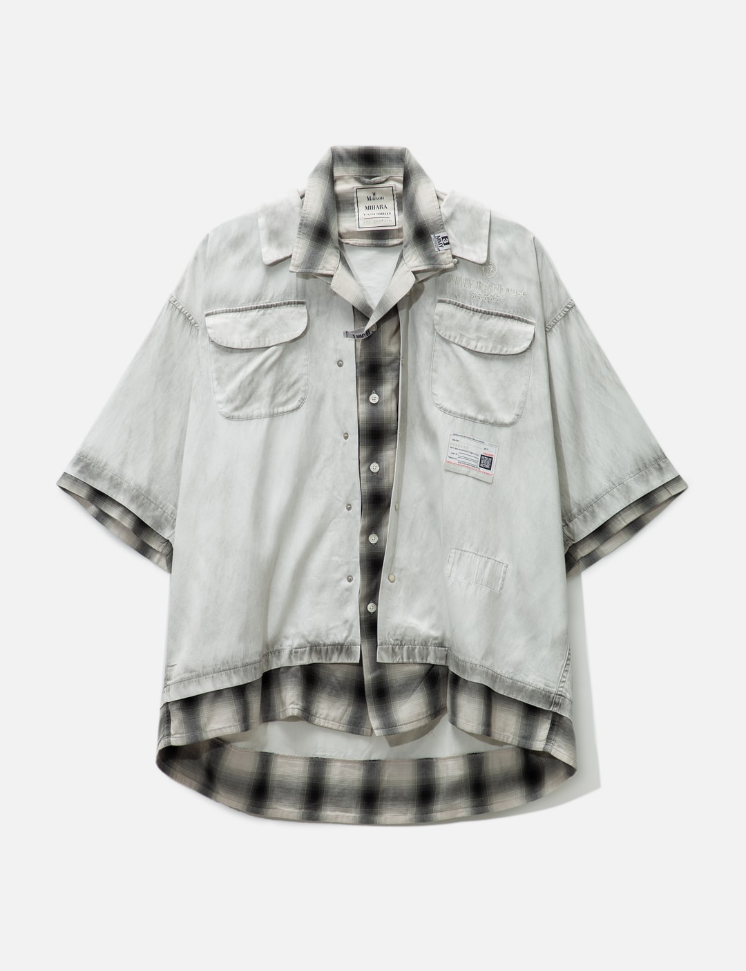 Maison Mihara Yasuhiro - Double Layered Shirt | HBX - Globally 