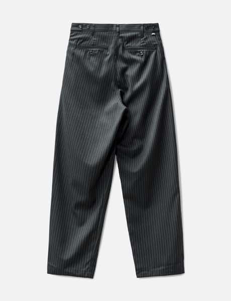 Stüssy - Stripe Volume Pleated Trousers | HBX - Globally Curated 