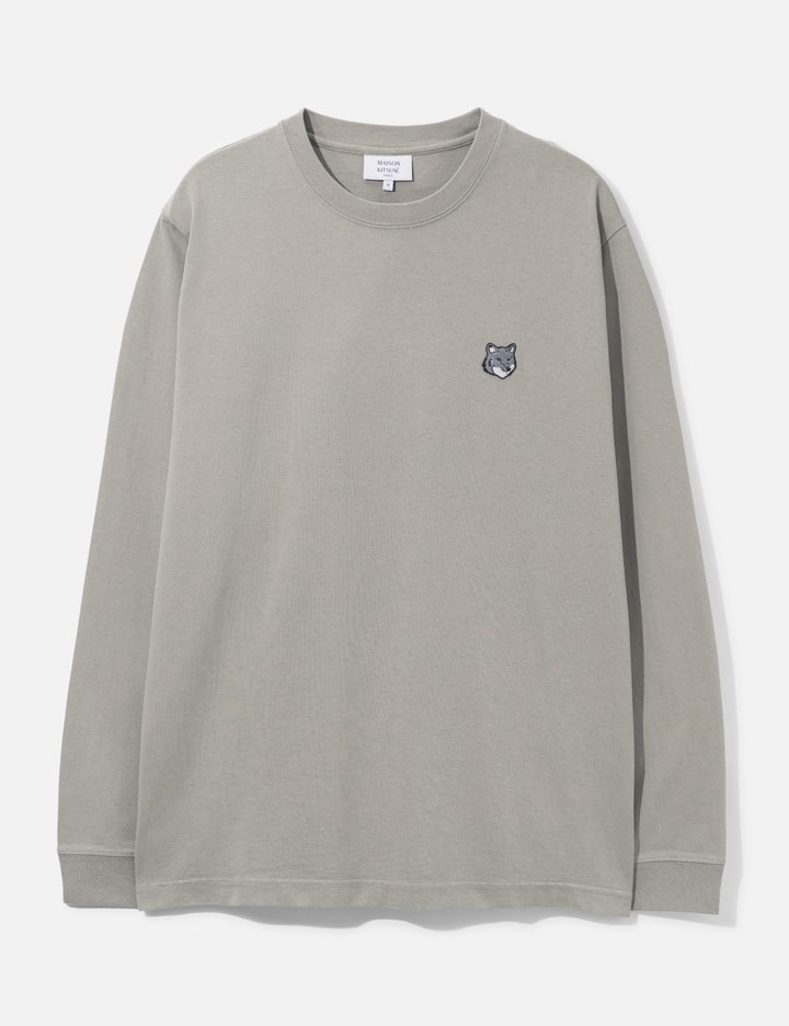 Maison Kitsuné Fox Head Comfort Long Sleeve Tee-Shirt