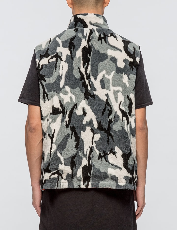 "Tribute" Reversible Multi Pocket Fleece Vest Placeholder Image
