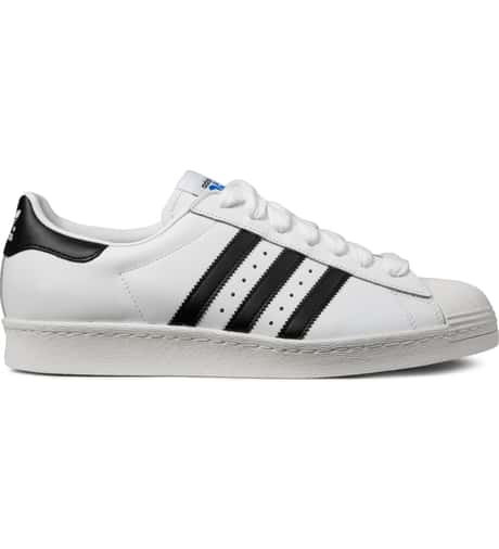 adidas Originals White Superstar 80s NIGO Shoes HBX