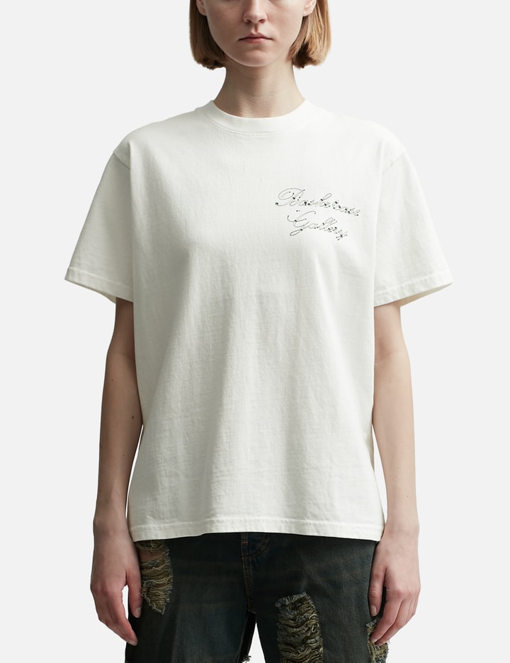 Shop Basketcase Locally Hated T-shirt In White