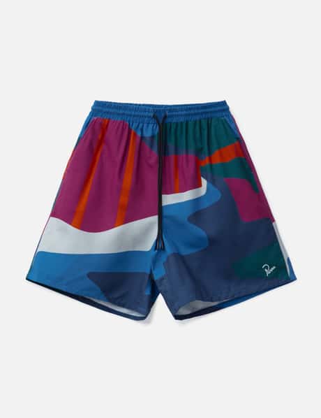 By Parra The Festival Fence Swim Shorts