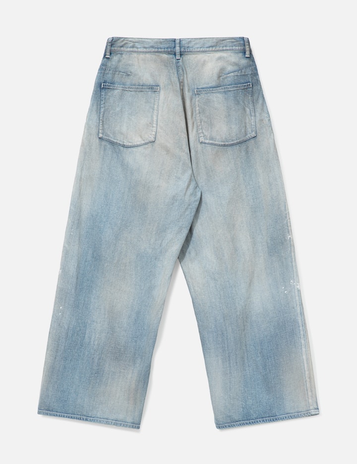 ANCELLM Light Oz Wide Straight Denim Pants
