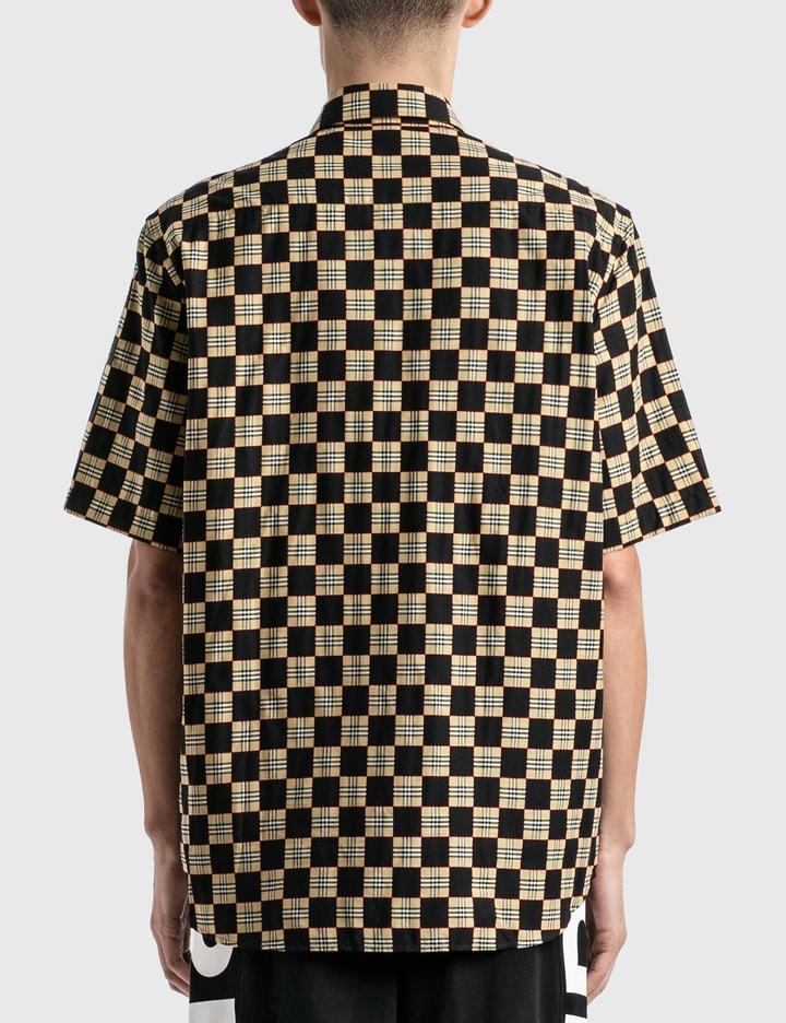 Chequer Print Cotton Shirt Placeholder Image