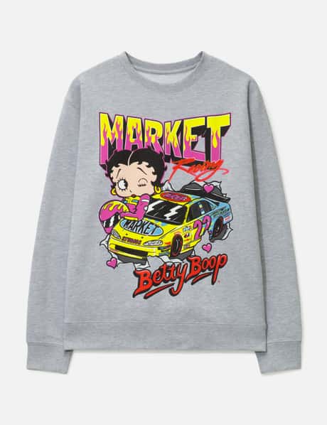 Market Betty Boop Racing Sweatshirt