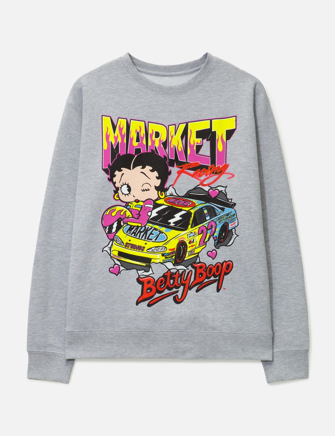 Betty Boop Racing Sweatshirt