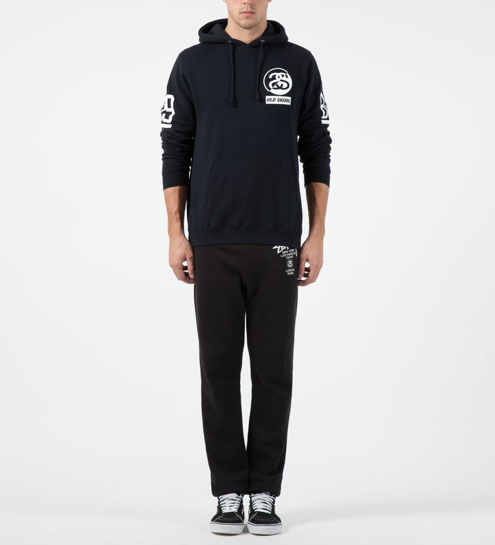 Navy SS Old Skool Hoodie Placeholder Image
