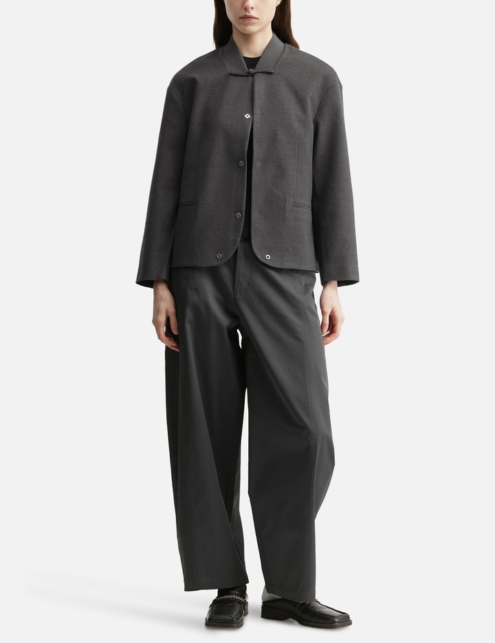 TEAM WANG design Reset Curved Trousers
