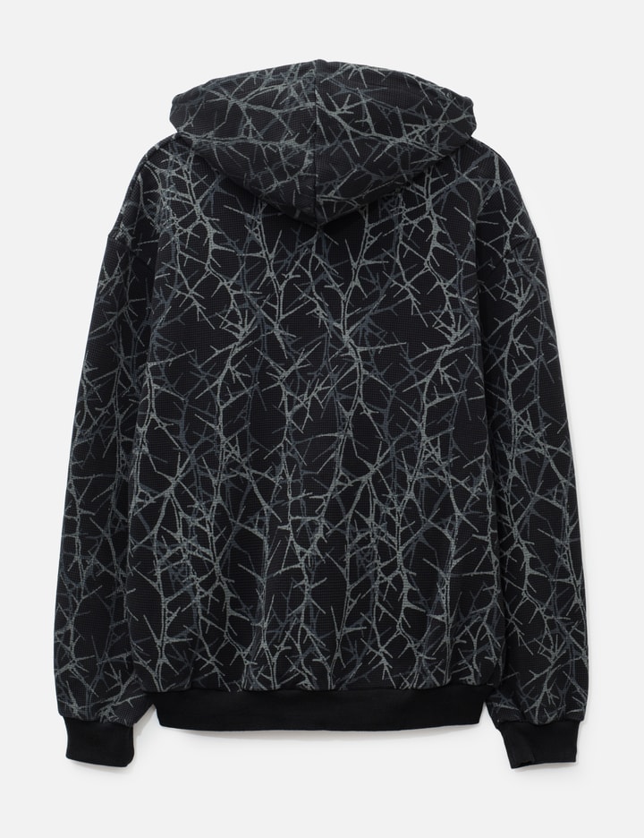 Butter Goods Thorn Camo Waffle Zip-Thru Hood