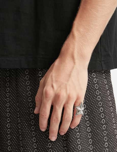 Small Depp Star Ring view 8