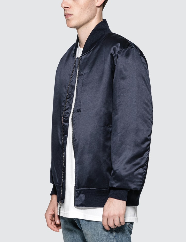 Emory Satin Bomber Jacket Placeholder Image