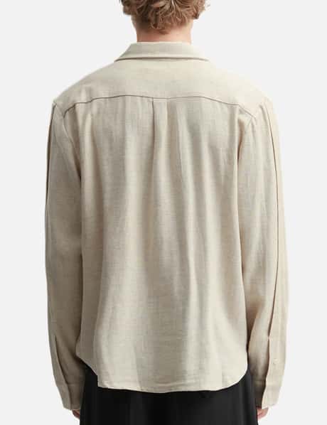 Mono Origami Linen Shirt view 12