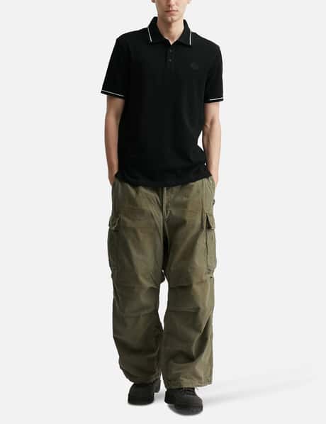 Logo Patch Cotton Polo Shirt view 14
