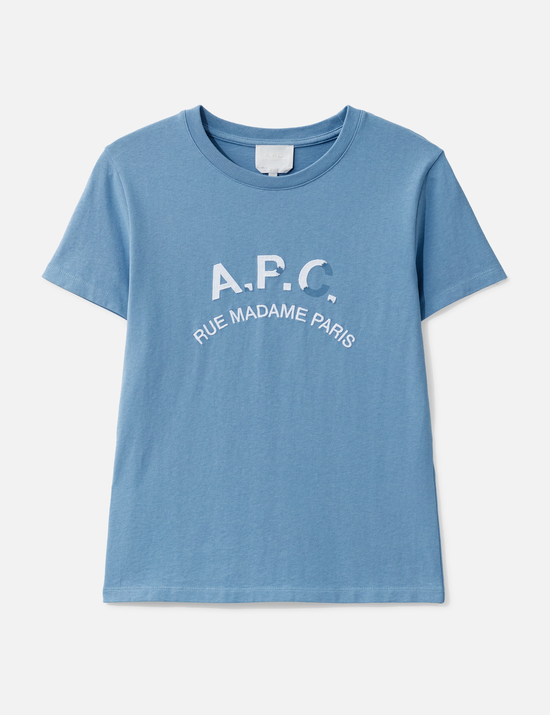 T-Shirt With Vintage-Effect A.P.C. Logo view 16