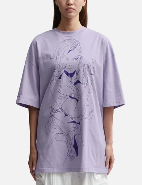 ARK/8 Sombra Linework Oversize T-shirt