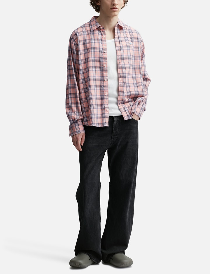 Flannel Check Button-Up Shirt Placeholder Image